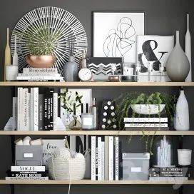 Black white decor 4